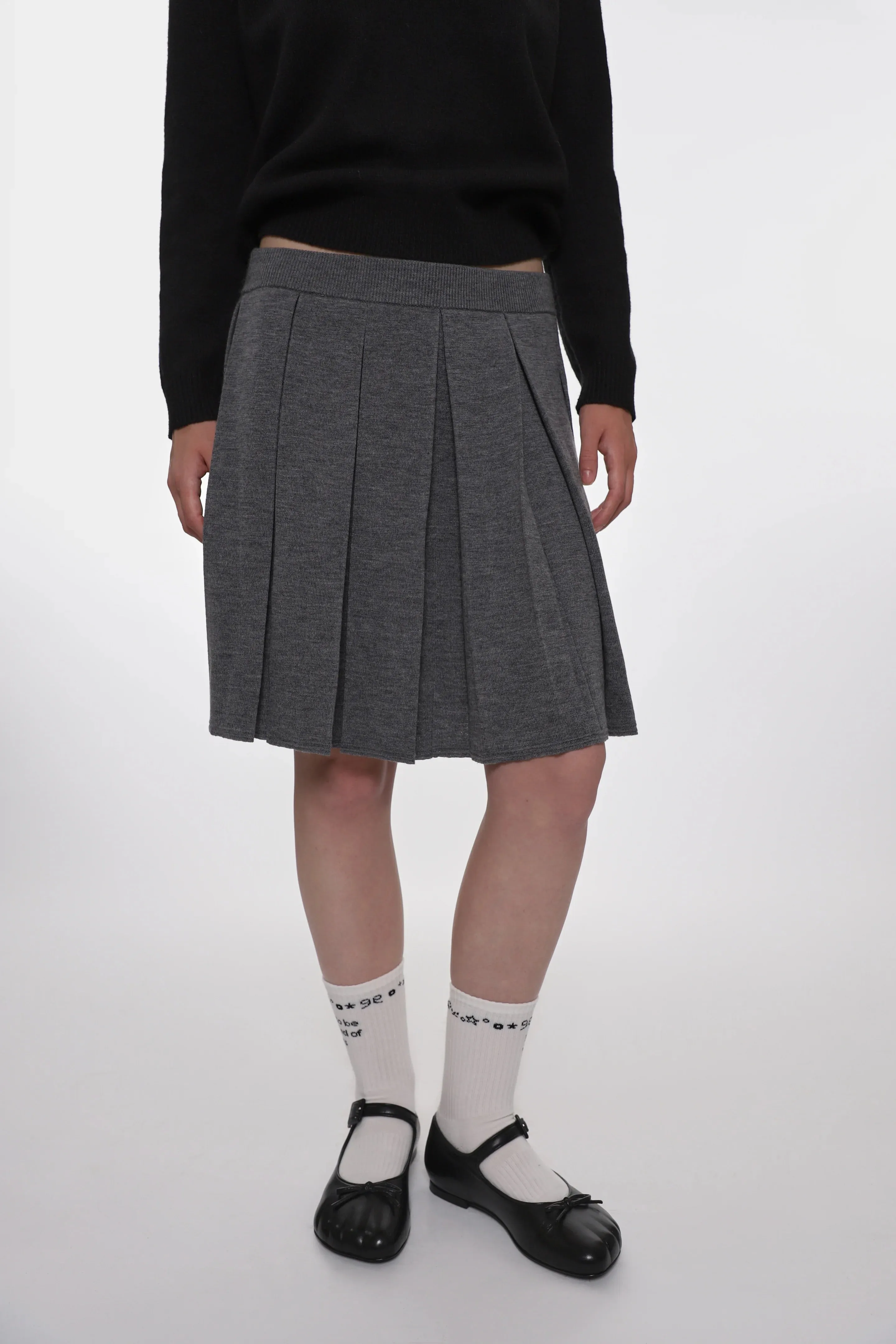 FISHERS SKIRT - GRAY sold by Ali Golden product image thumbnail 3