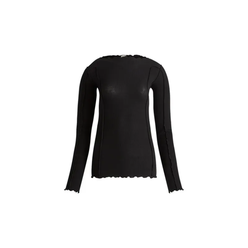 OMATO LONG SLEEVE - BLACK made by Baserange