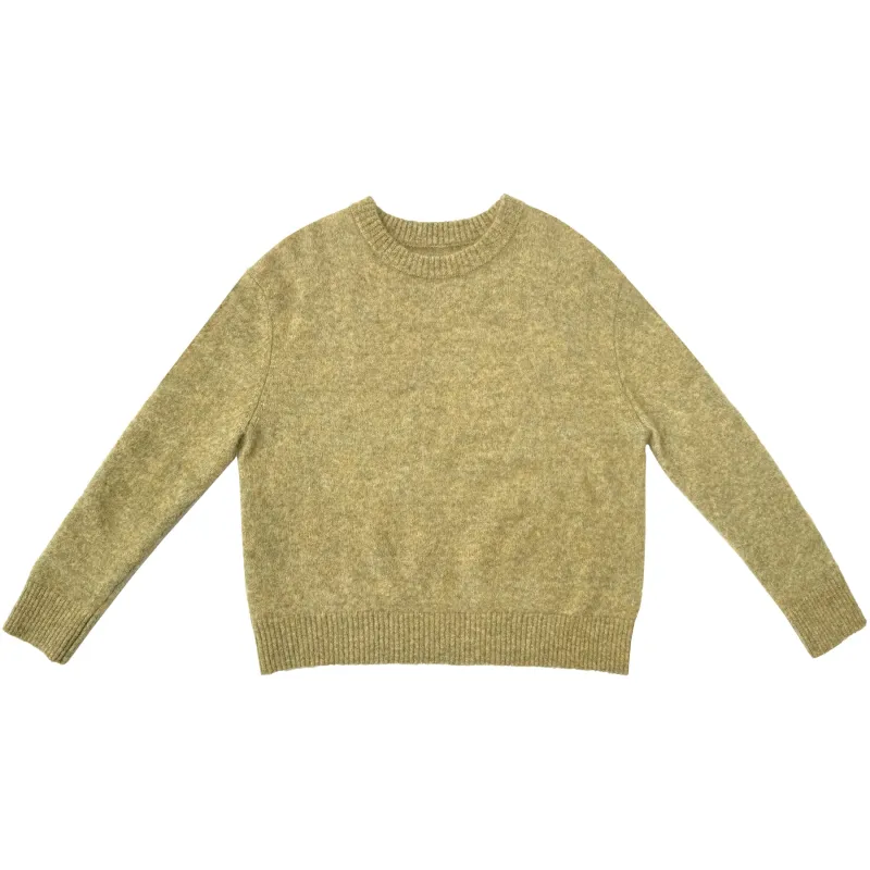 OVERSIZED MOHAIR PULLOVER - OCHRE made by Ali Golden