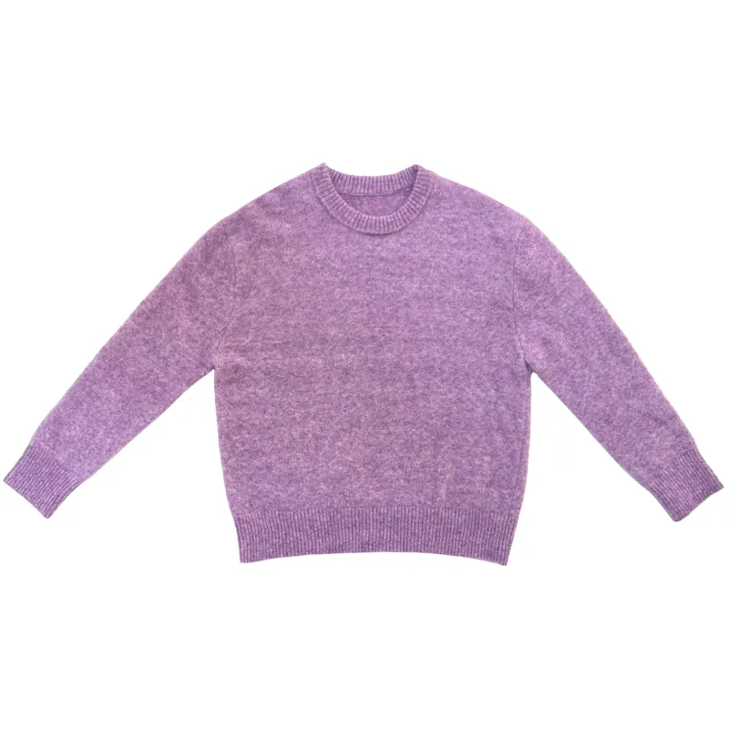 OVERSIZED MOHAIR PULLOVER -LILAC made by Ali Golden