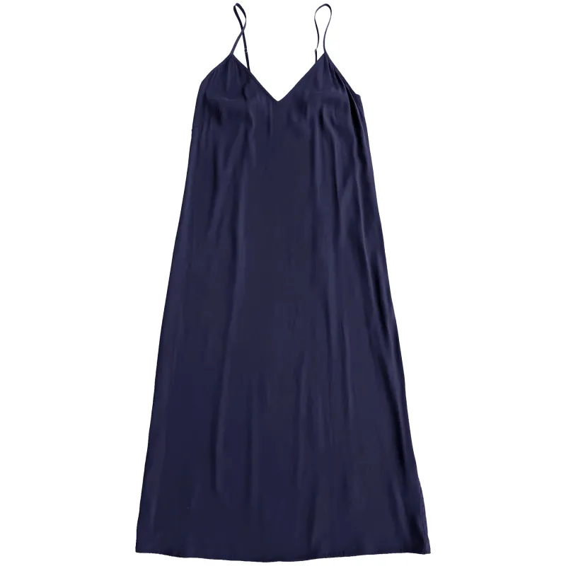 SLIP DRESS - NAVY made by Ali Golden