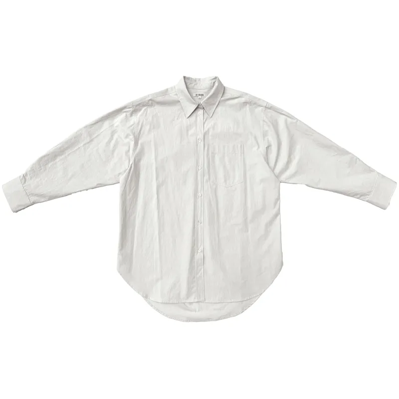 BUTTON DOWN OVERSIZED SHIRT - ECRU sold by Ali Golden