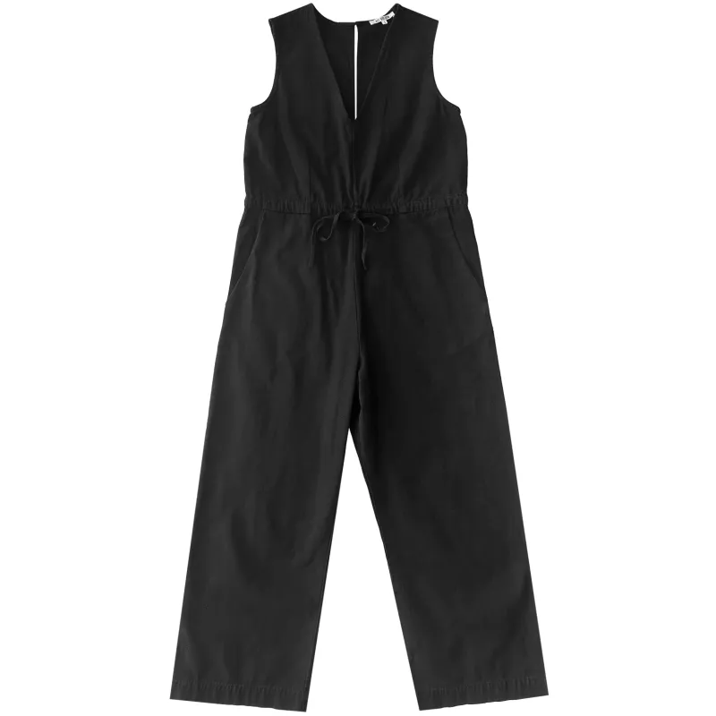 HEAVY SLIT-BACK JUMPER - BLACK sold by Ali Golden