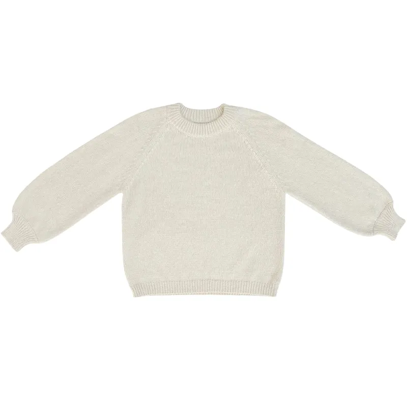 RELAXED PULLOVER - NATURAL sold by Ali Golden