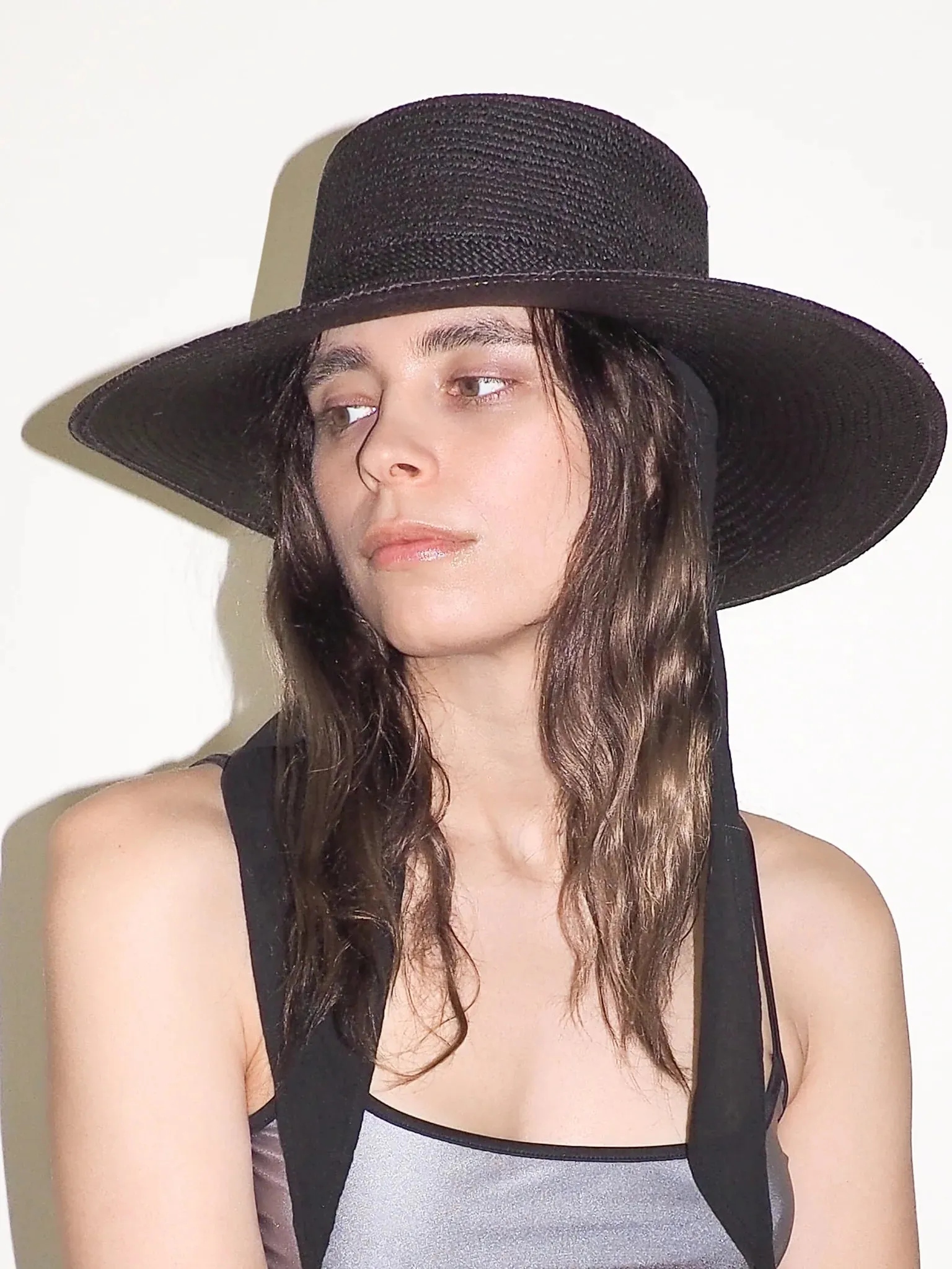 CIELO HAT W/ SHADE - BLACK sold by Ali Golden product image thumbnail 3