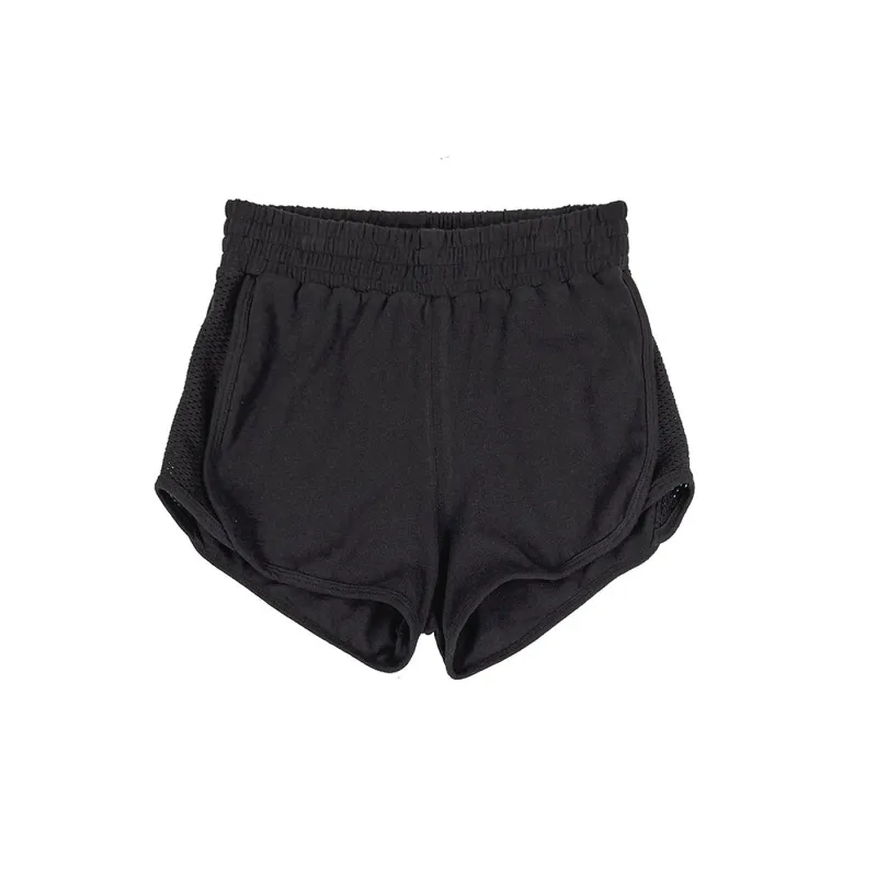 YARROW MESH TRACK SHORTS - BLACK sold by Ali Golden