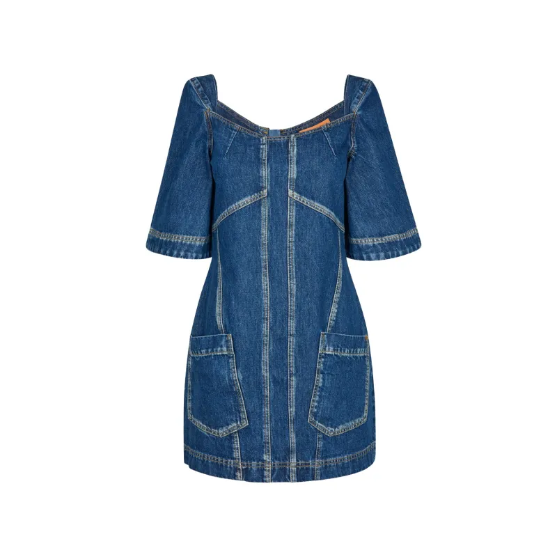 YVONNE DRESS - TROMPE L'OEIL made by STINE GOYA