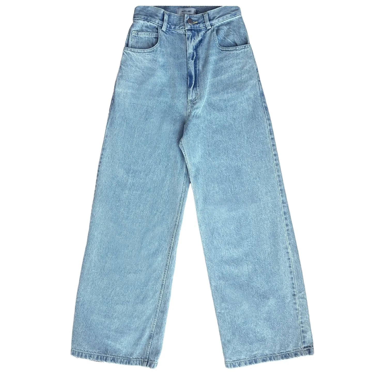 AYO PANT - WASHED MISSION DENIM - CELESTE sold by Ali Golden