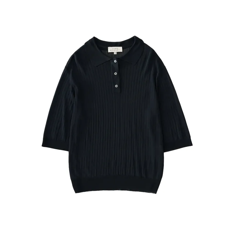 LORDI SWEATER - DARKEST NAVY made by Studio Nicholson