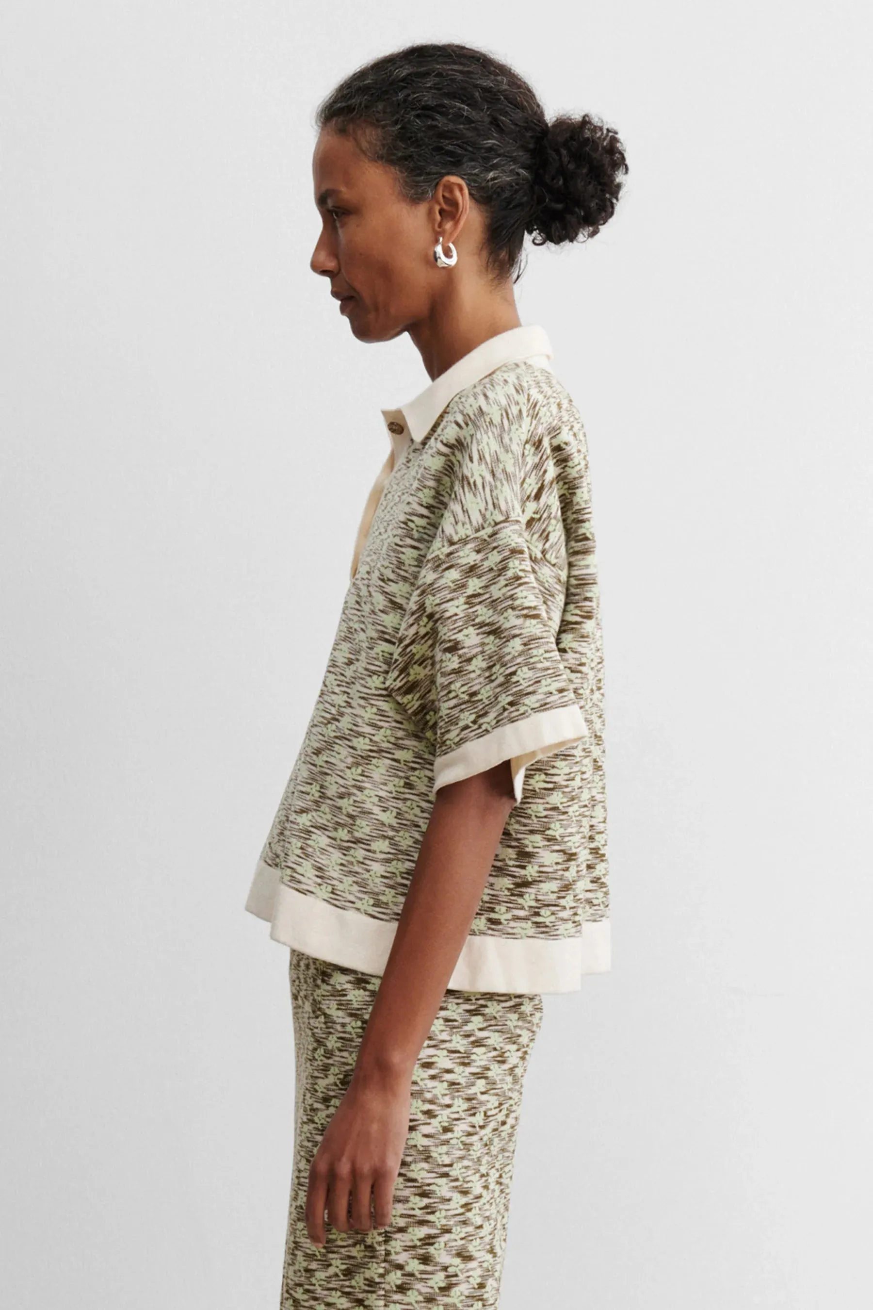 STAUB POLO - SPACE DYE FLORAL sold by Ali Golden product image thumbnail 4