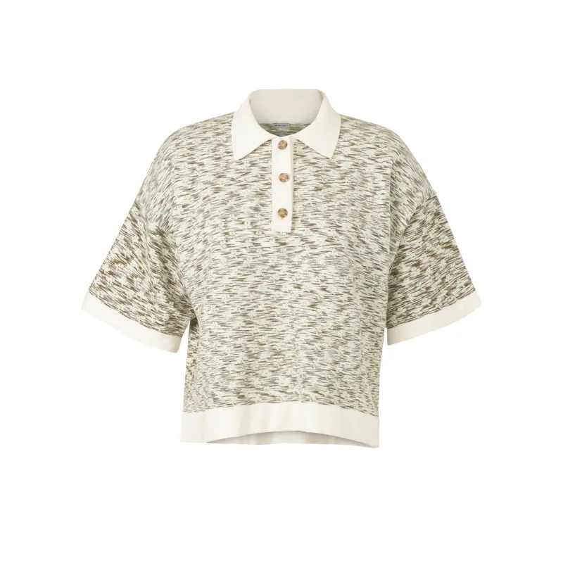 STAUB POLO - SPACE DYE FLORAL sold by Ali Golden