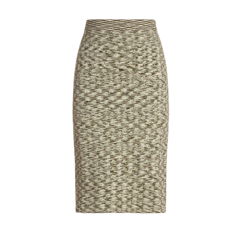 MARLOW SKIRT - SPACE DYE FLORAL sold by Ali Golden