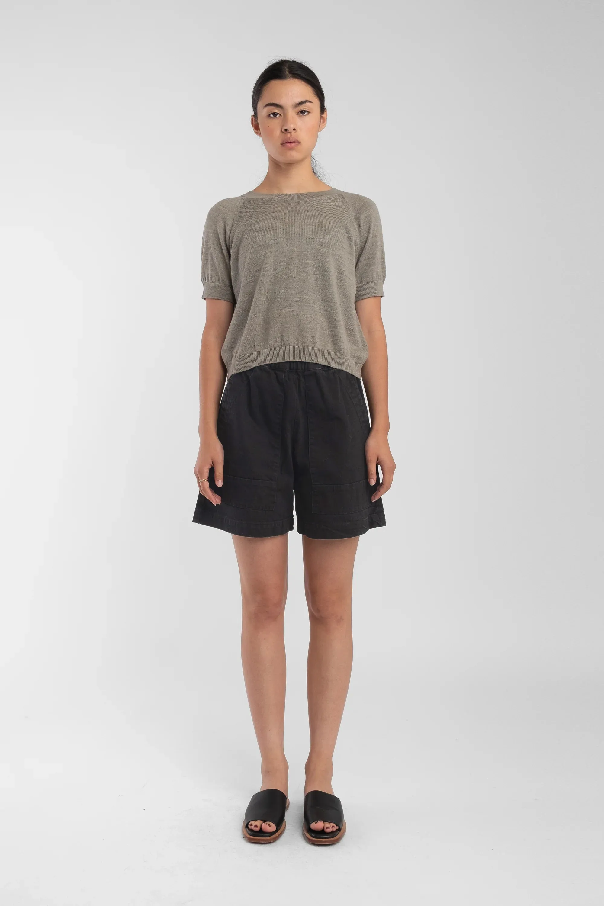 RAGLAN TEE - FOG GREEN sold by Ali Golden product image thumbnail 3