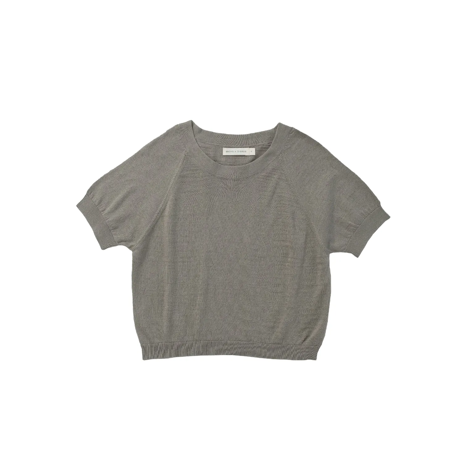 RAGLAN TEE - FOG GREEN sold by Ali Golden