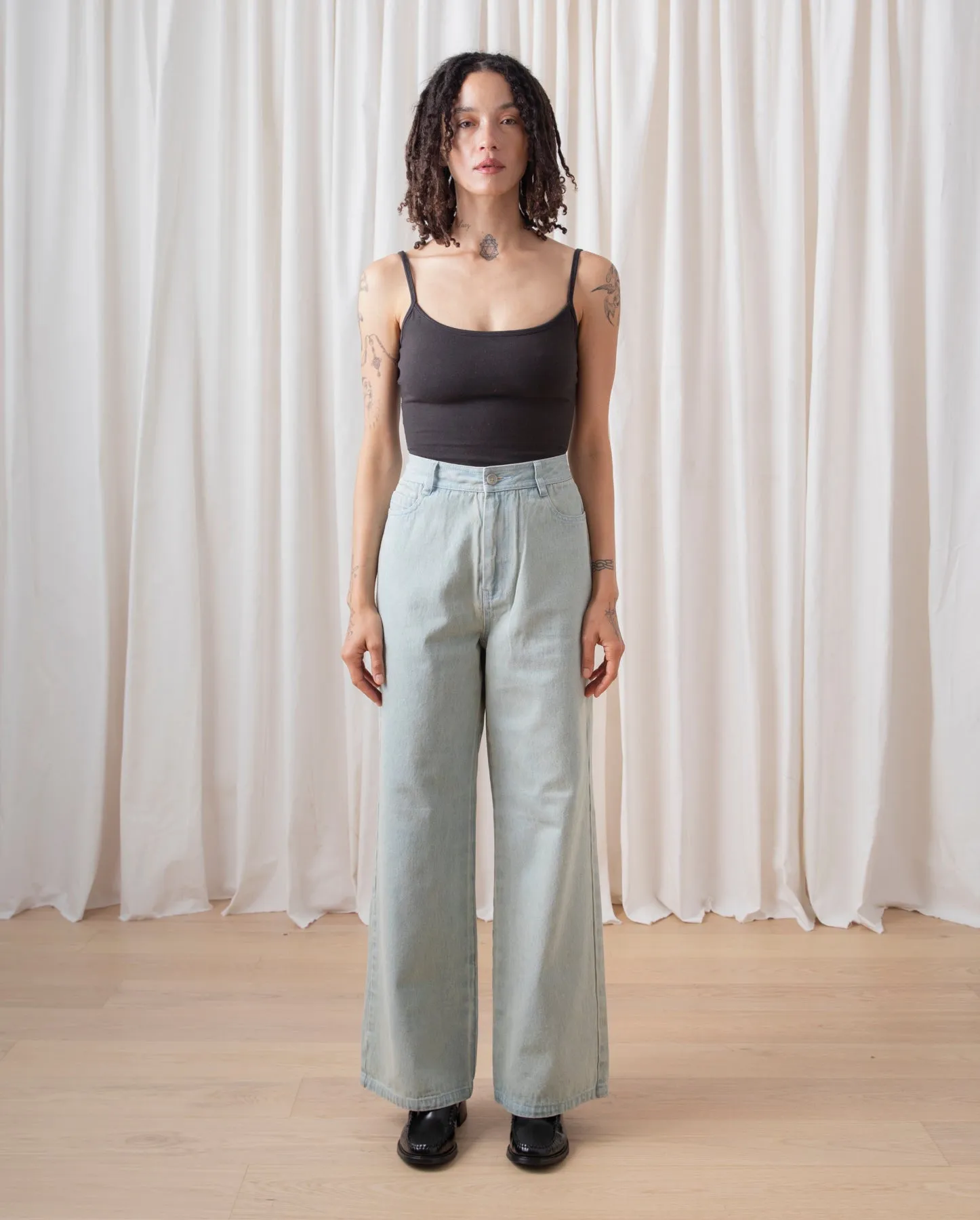 FITTED PANT - LIGHT DENIM sold by Ali Golden product image thumbnail 3