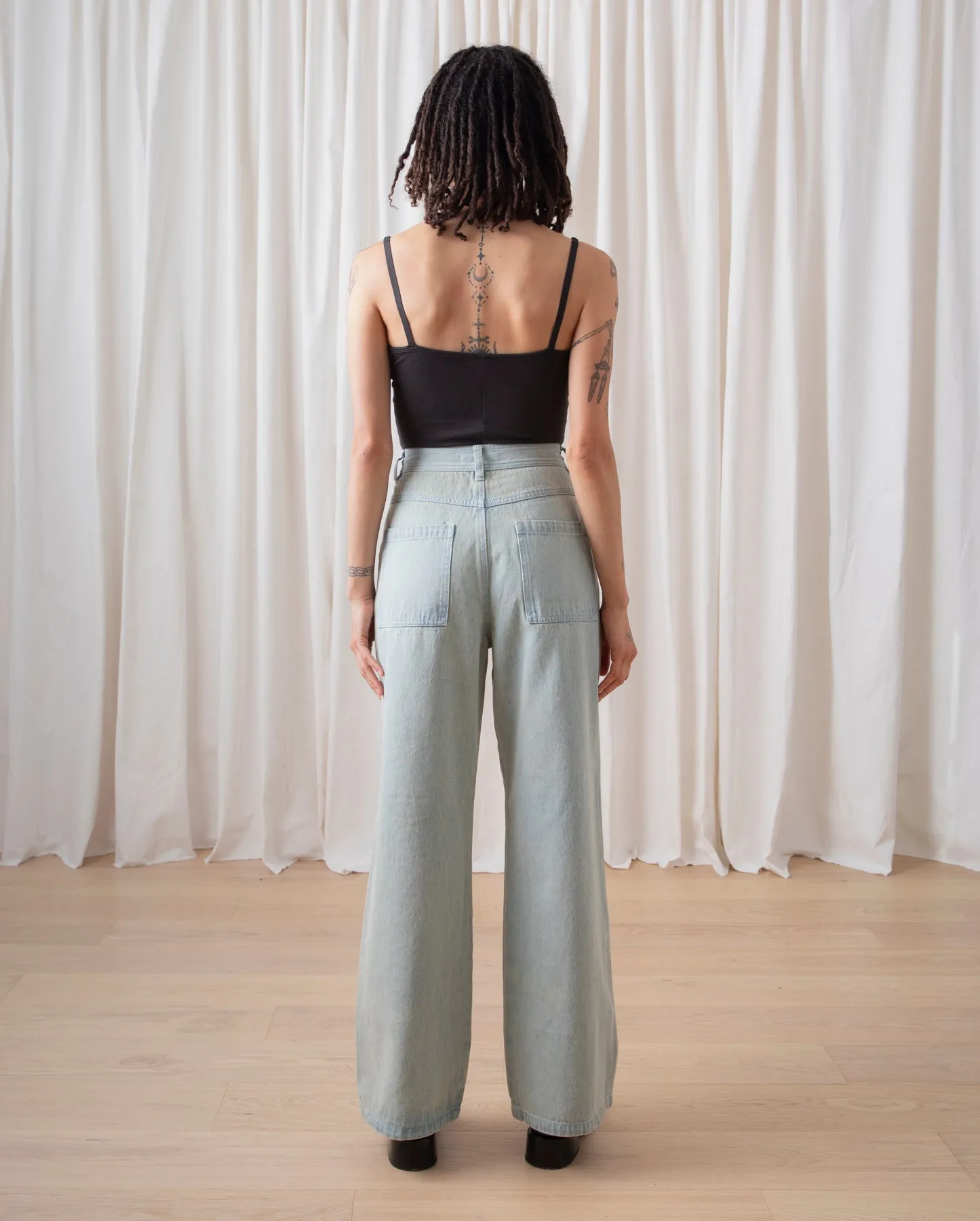 FITTED PANT - LIGHT DENIM sold by Ali Golden product image thumbnail 4