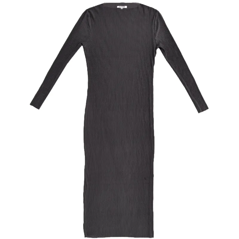 PLEATED MESH DRESS - SHADOW made by Ali Golden