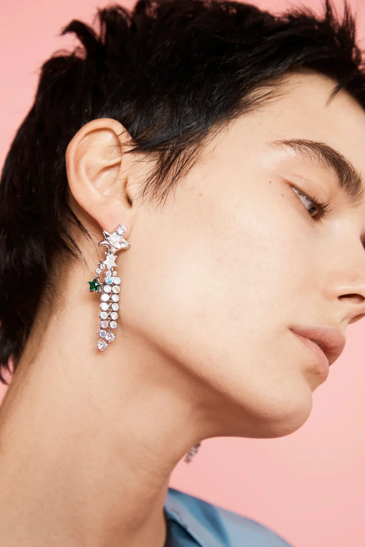 STELLA DANGLE EARRINGS - SPLASH sold by Ali Golden product image thumbnail 2