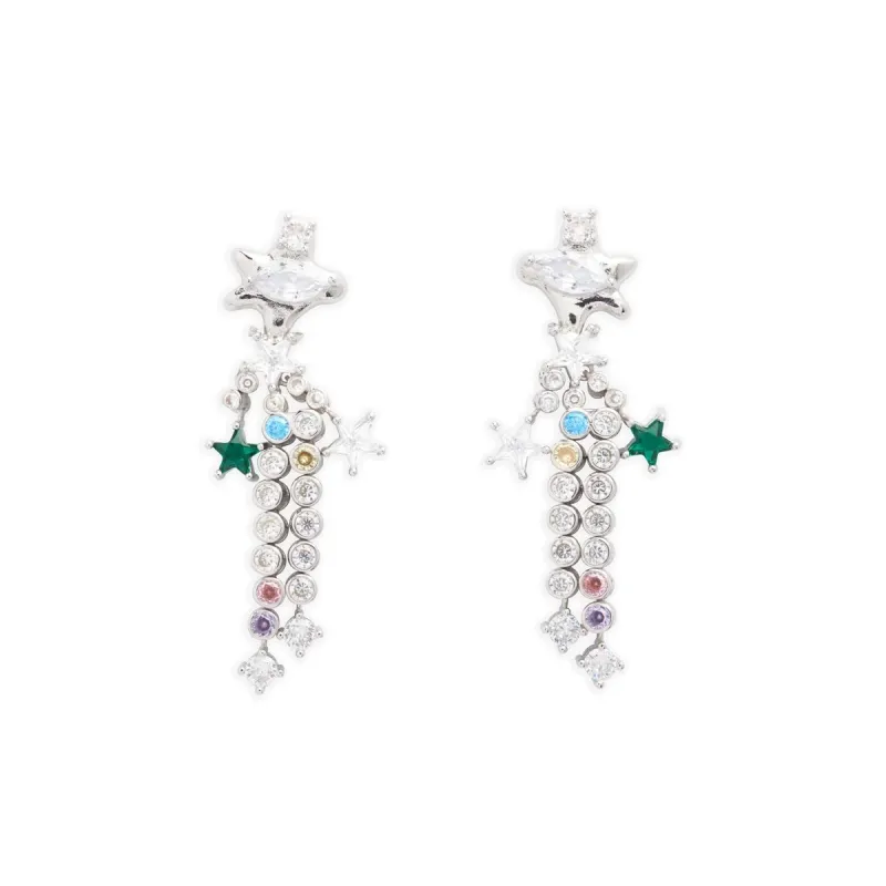 STELLA DANGLE EARRINGS - SPLASH made by Collina Strada