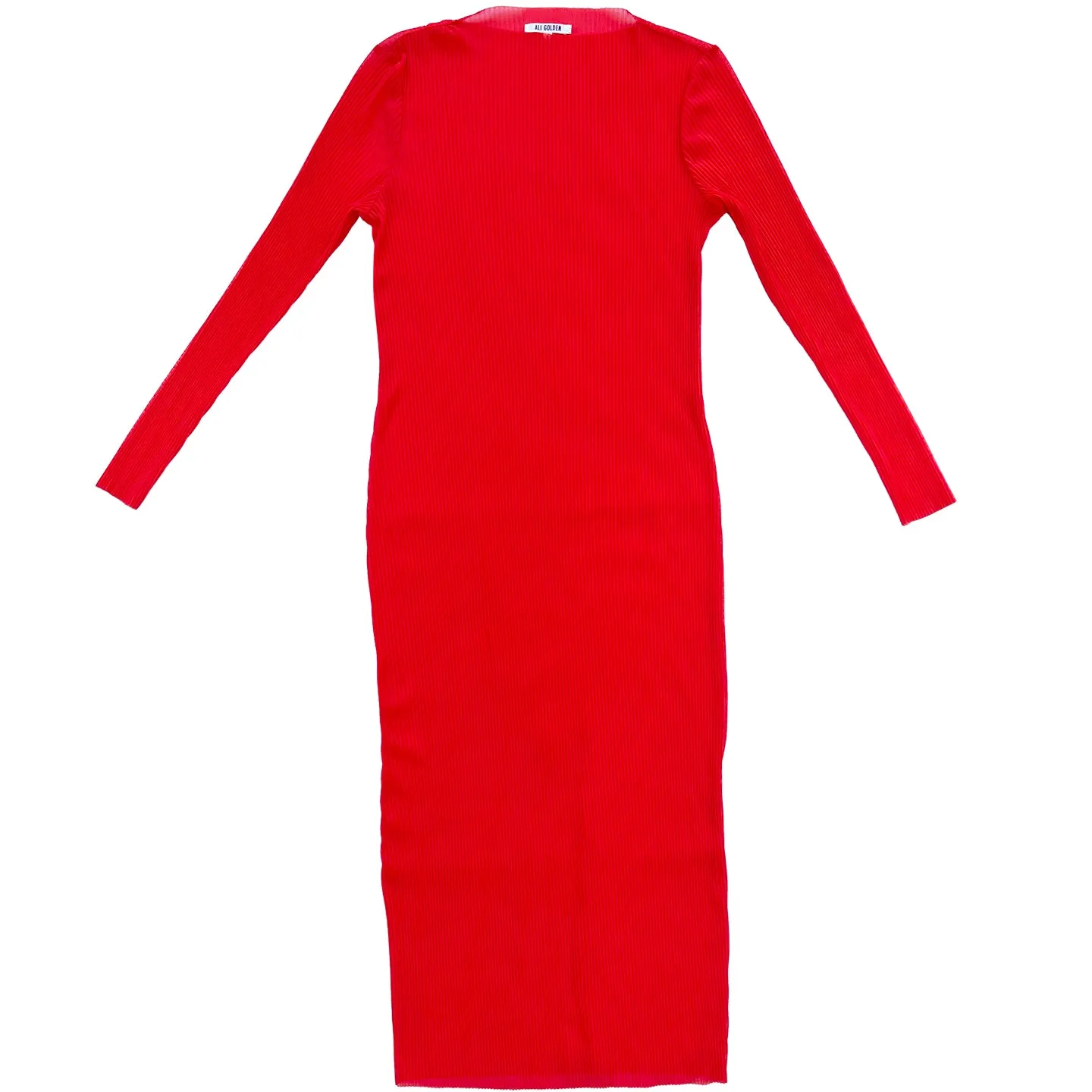 PLEATED MESH DRESS - POPPY sold by Ali Golden