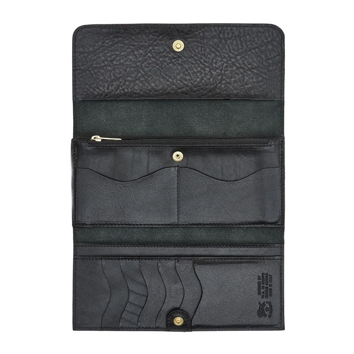 CONTINENTAL WALLET - BLACK sold by Ali Golden product image thumbnail 3