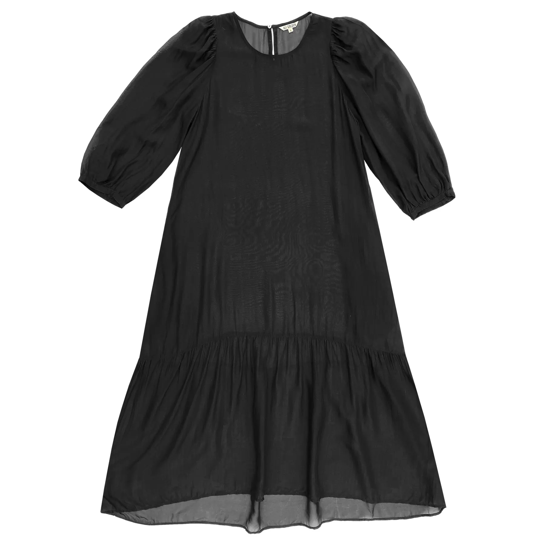 SAMPLE - PEASANT DRESS - BLACK sold by Ali Golden product image thumbnail 2