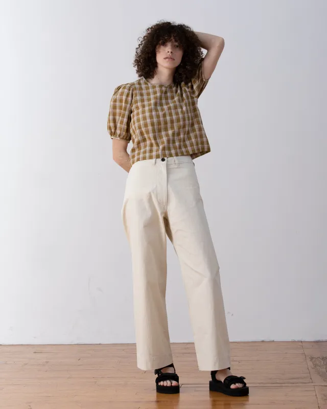 SAMPLE - SAILOR PANT - ECRU made by Ali Golden