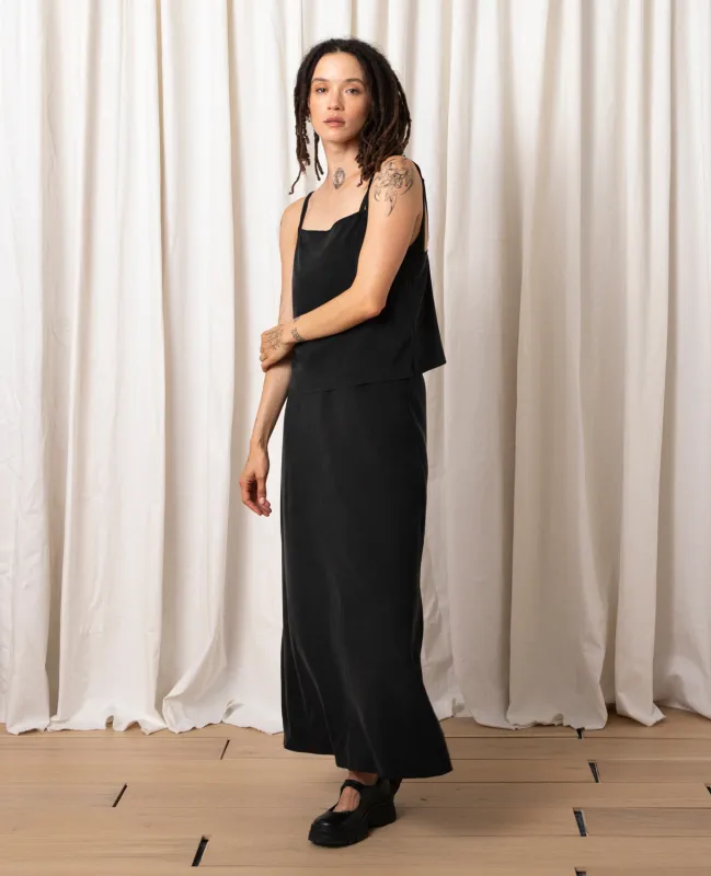 SLIP TOP - BLACK made by Ali Golden