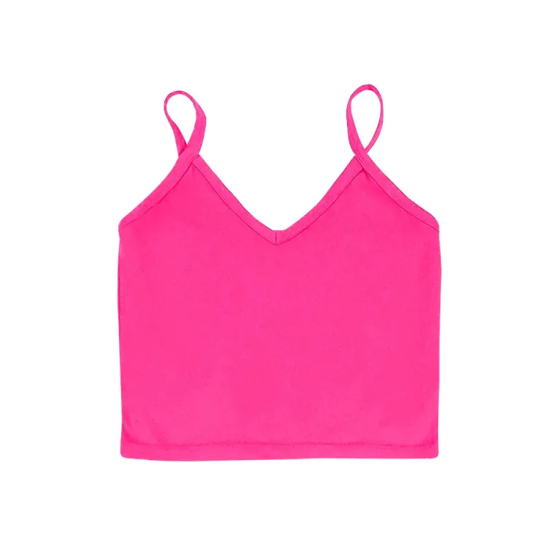 SPAGHETTI TANK - PINK GRAPEFRUIT made by Jungmaven