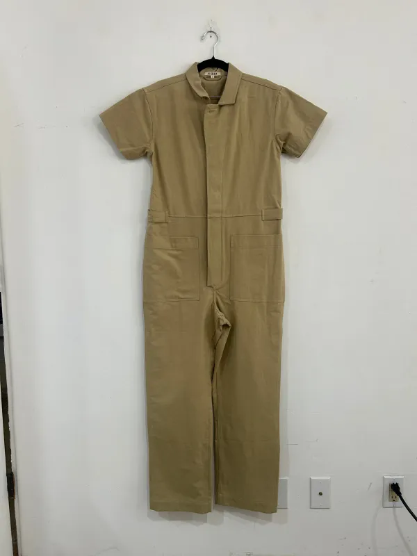 SAMPLE - COTTON CANVAS BOILER SUIT - LIGHT KHAKI made by Ali Golden