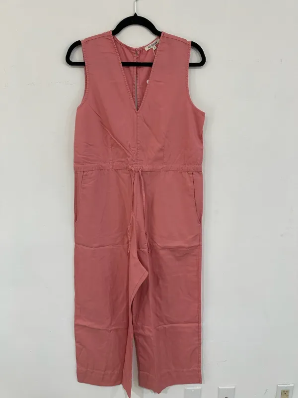 SAMPLE - COTTONCREW NECK SLIT-BACK JUMPER - SALMON made by Ali Golden