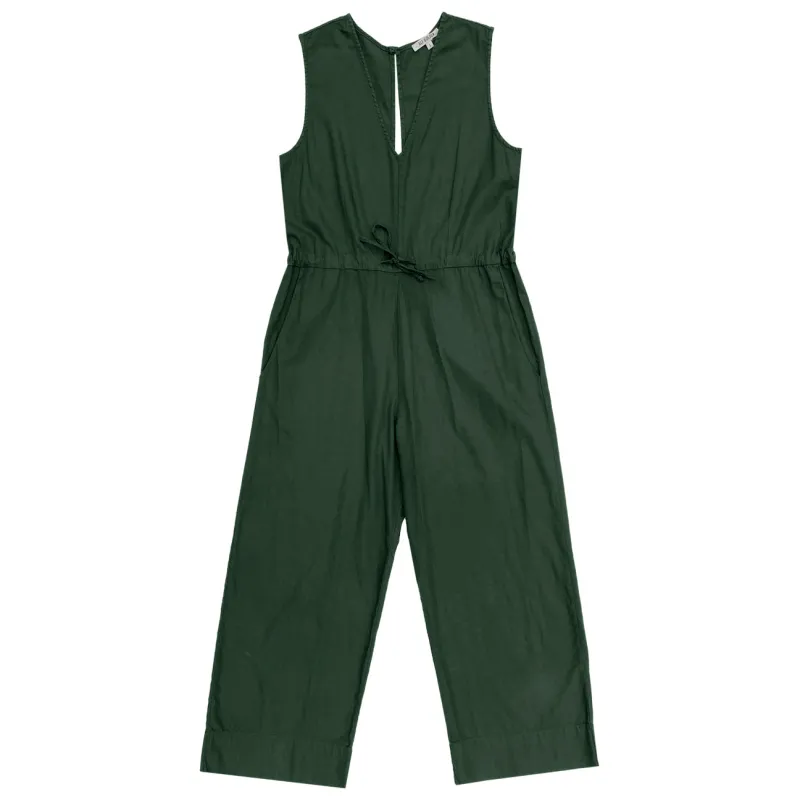 SAMPLE - COTTON SLIT-BACK JUMPER - HUNTER made by Ali Golden