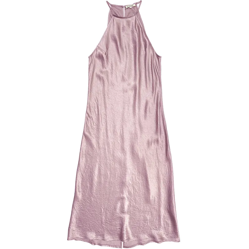 SAMPLE - HIGH NECK BIAS DRESS - MUTED LILAC made by Ali Golden