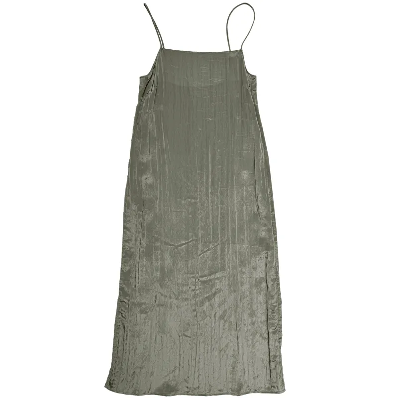 SQUARE NECK SLIP DRESS - SAGE made by Ali Golden