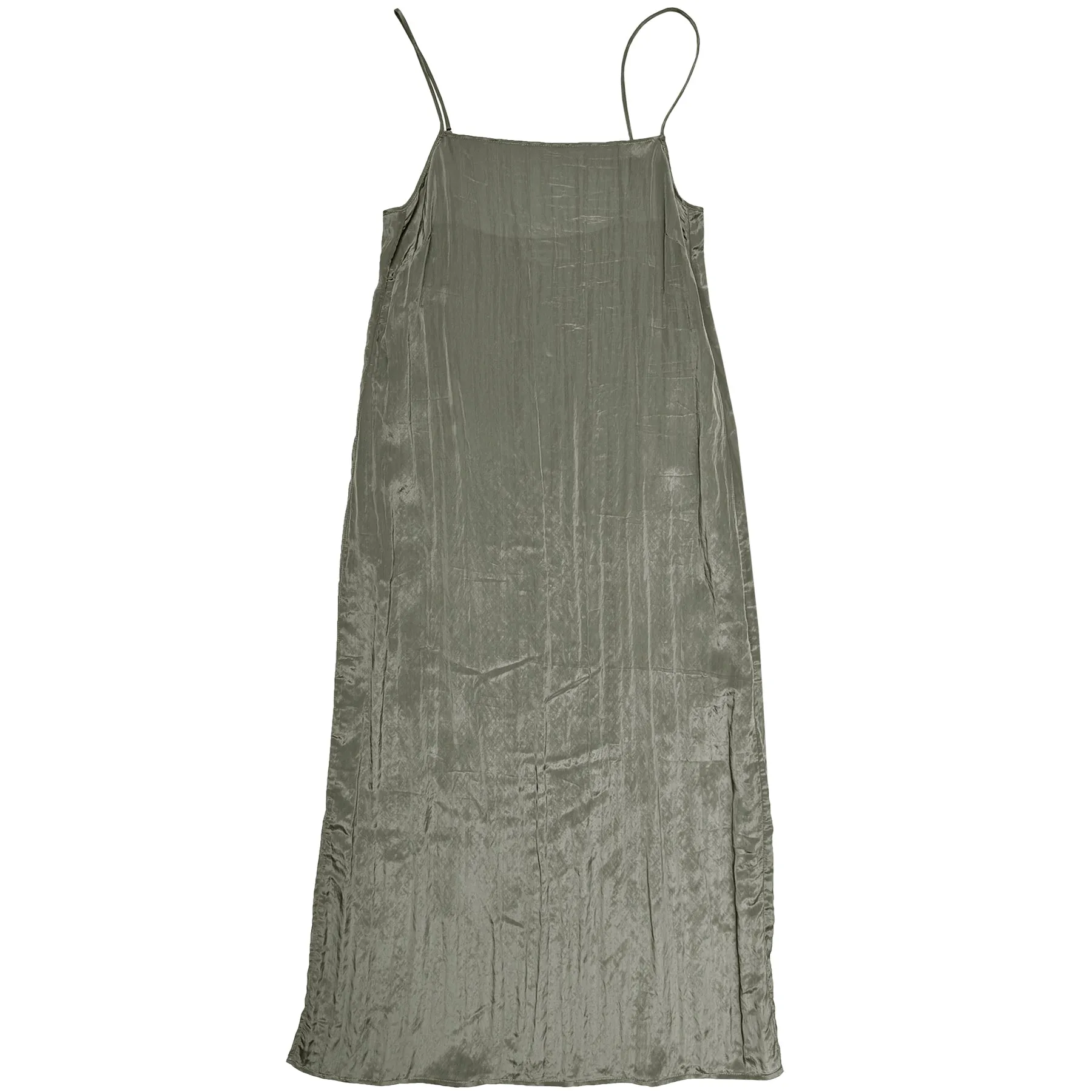 SQUARE NECK SLIP DRESS - SAGE sold by Ali Golden