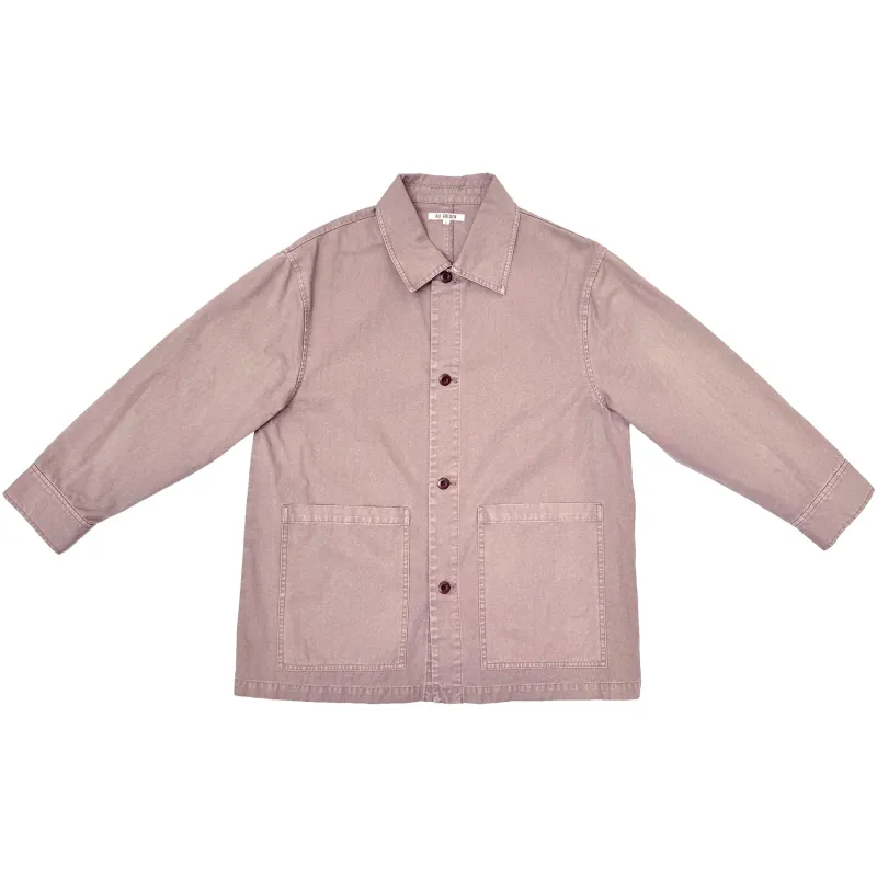 RELAXED CHORE JACKET - MAUVE sold by Ali Golden