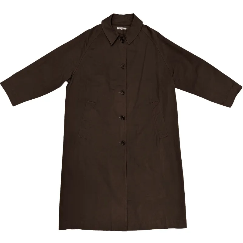 SPRING NEW TRENCH - DARK BROWN made by Ali Golden