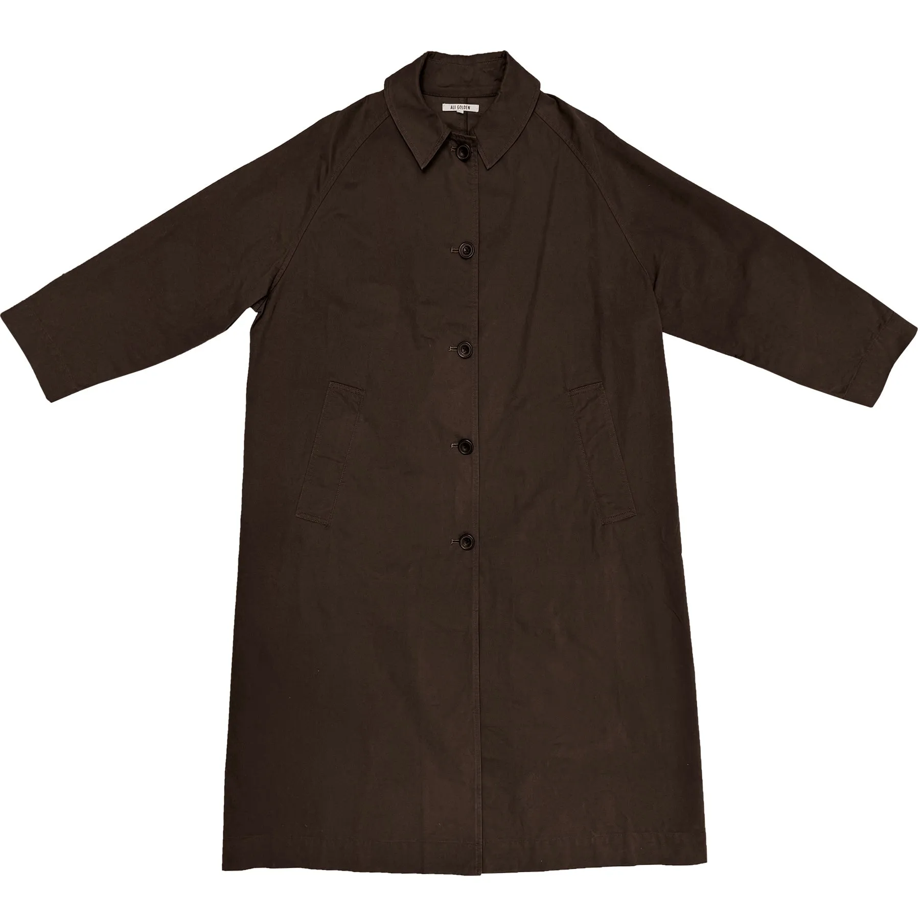 SPRING NEW TRENCH - DARK BROWN sold by Ali Golden