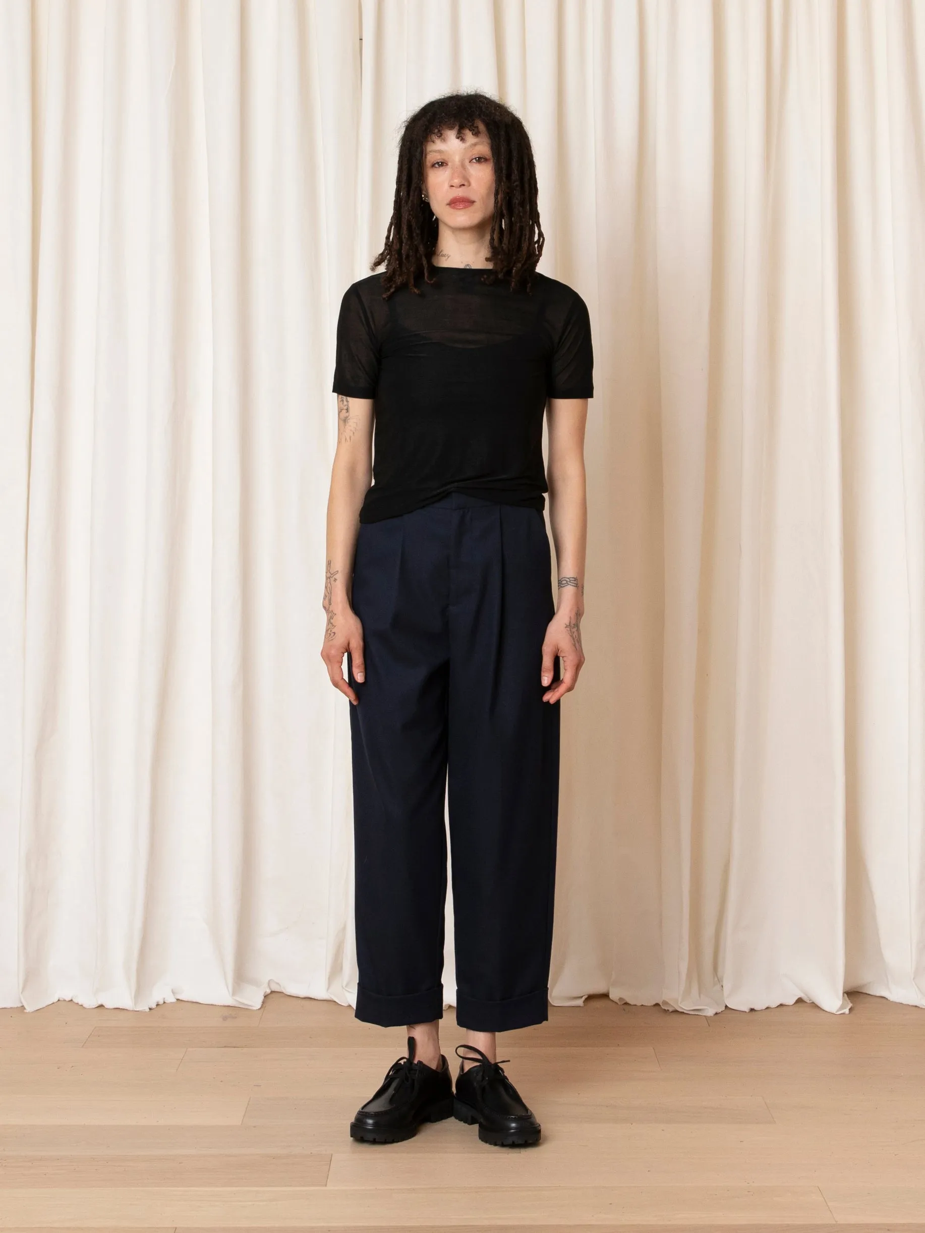 NEW MESH T-SHIRT - BLACK sold by Ali Golden product image thumbnail 5