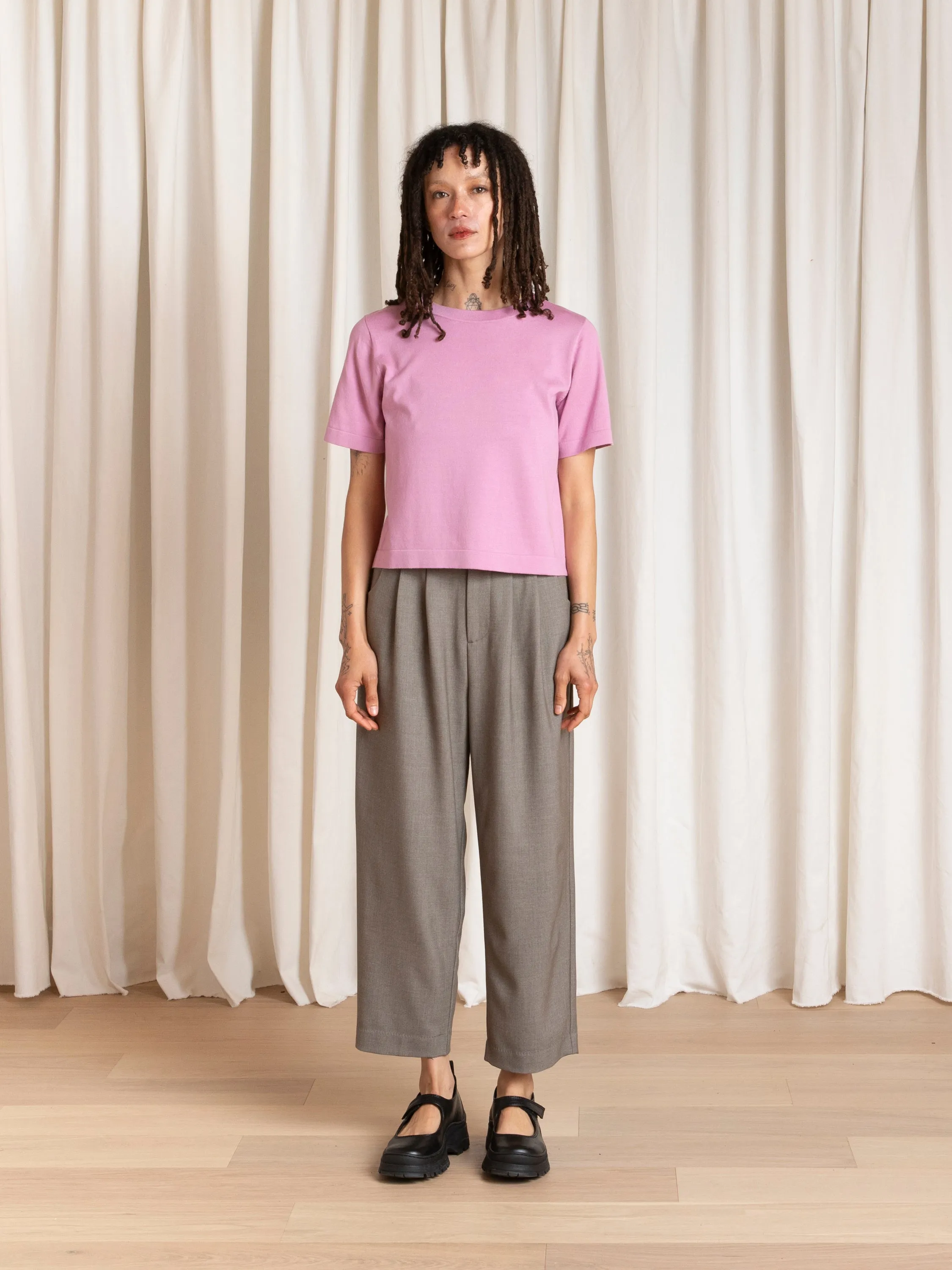 PLEATED PANT - TAUPE sold by Ali Golden product image thumbnail 2