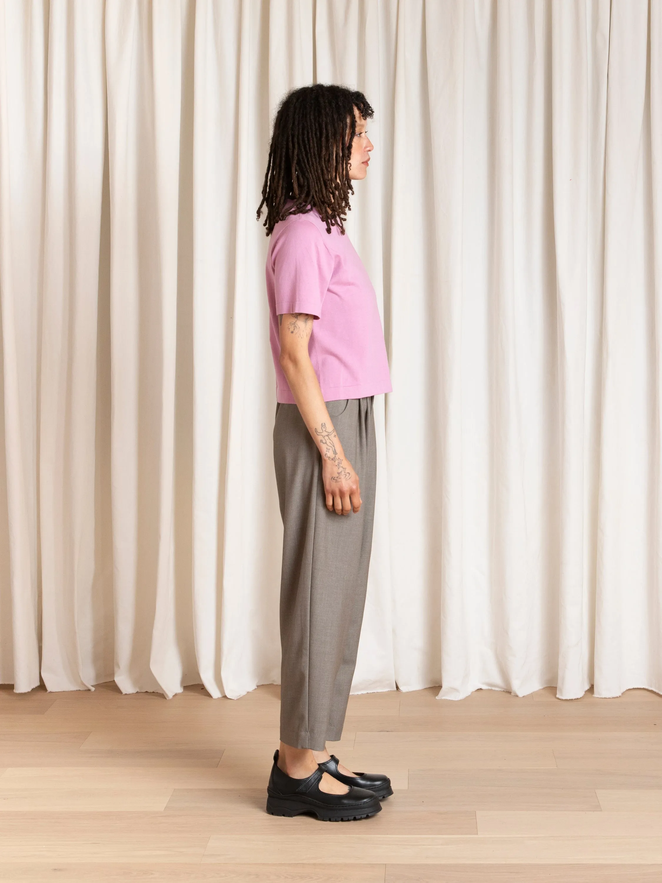 PLEATED PANT - TAUPE sold by Ali Golden product image thumbnail 5