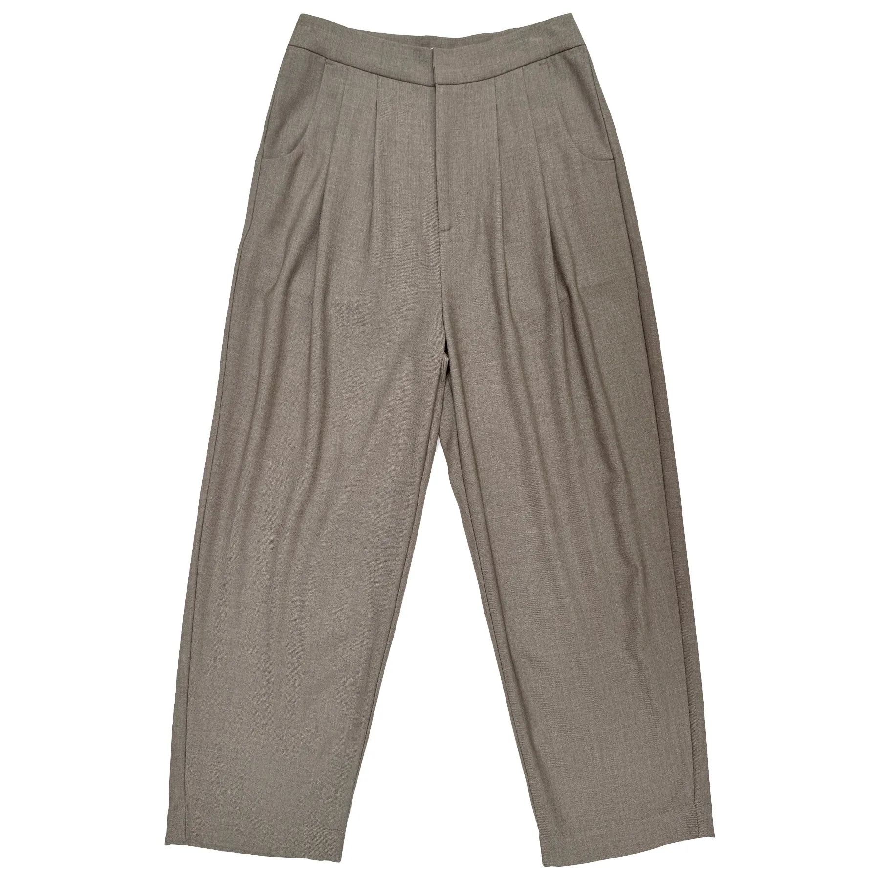 PLEATED PANT - TAUPE sold by Ali Golden