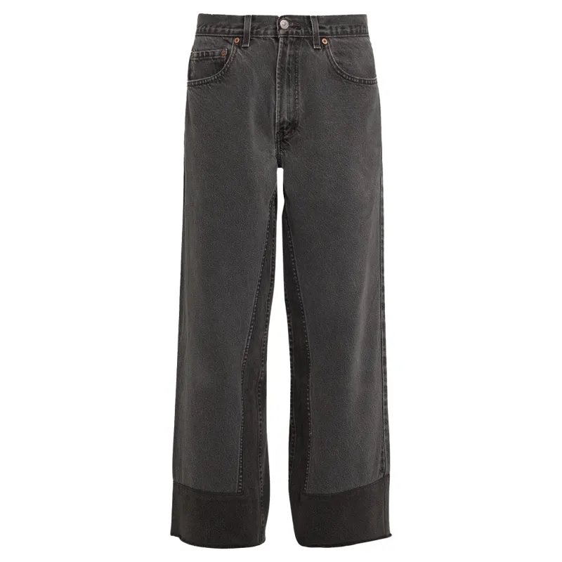 REWORKED CULOTTE - VINTAGE BLACK made by B Sides Jeans