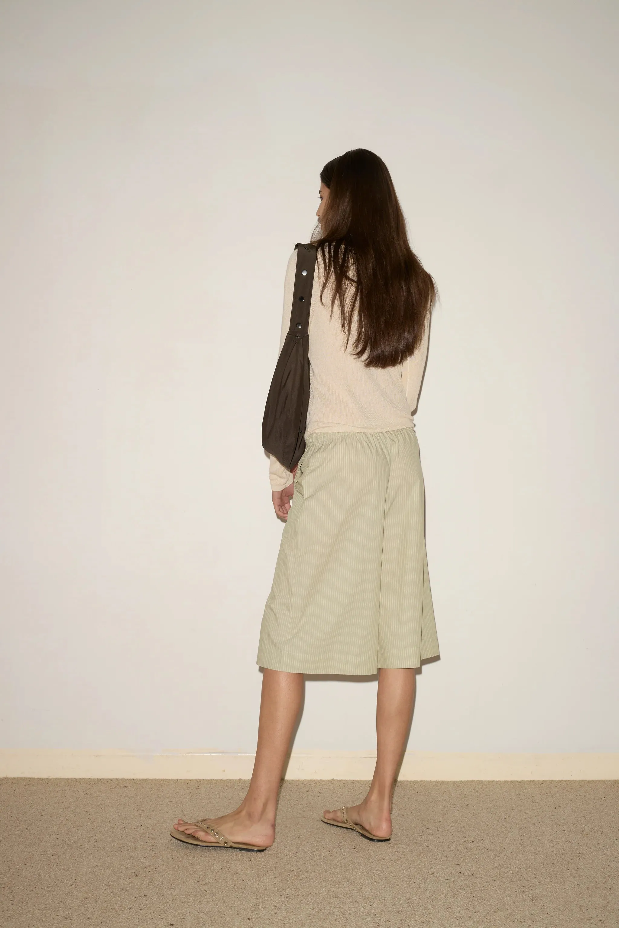 LONG LOUNGER - PISTACHIO STRIPE sold by Ali Golden product image thumbnail 2