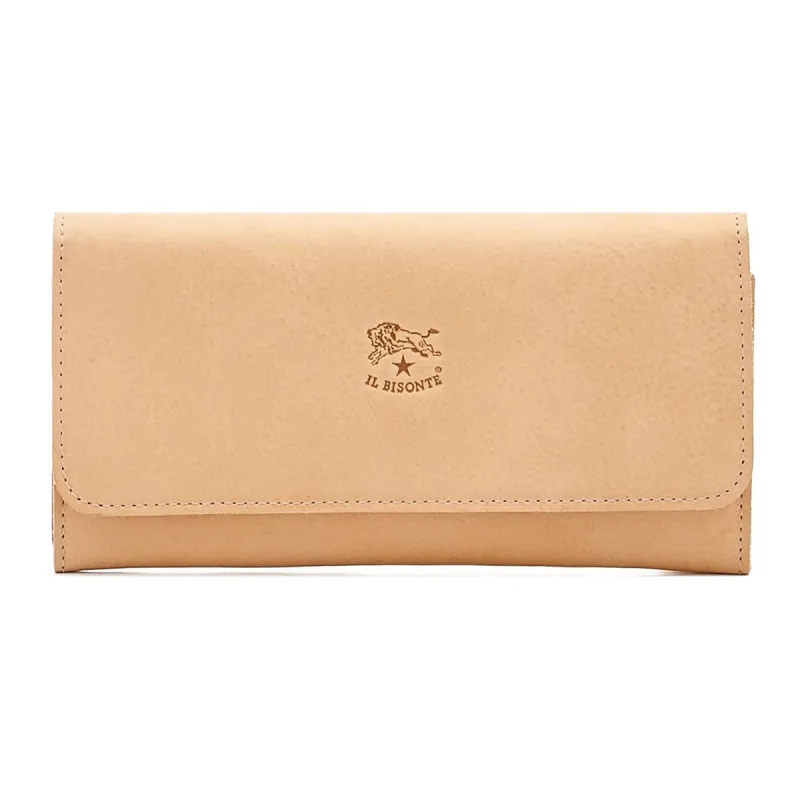 CONTINENTAL WALLET - NATURAL sold by Ali Golden