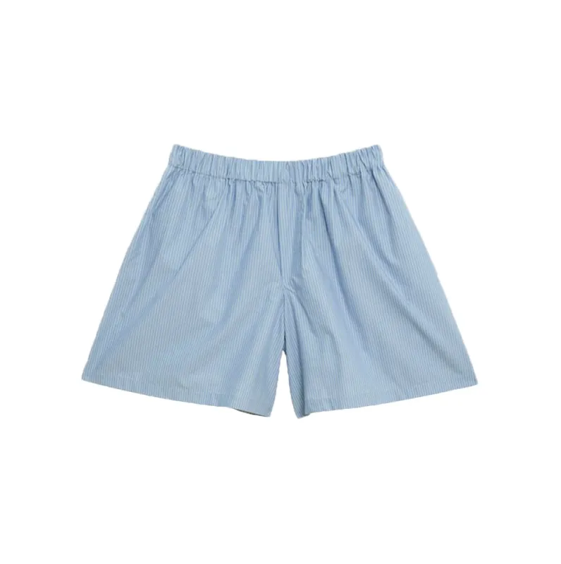 CLAUDE SHORTS - BLUE STRIPE made by Baserange