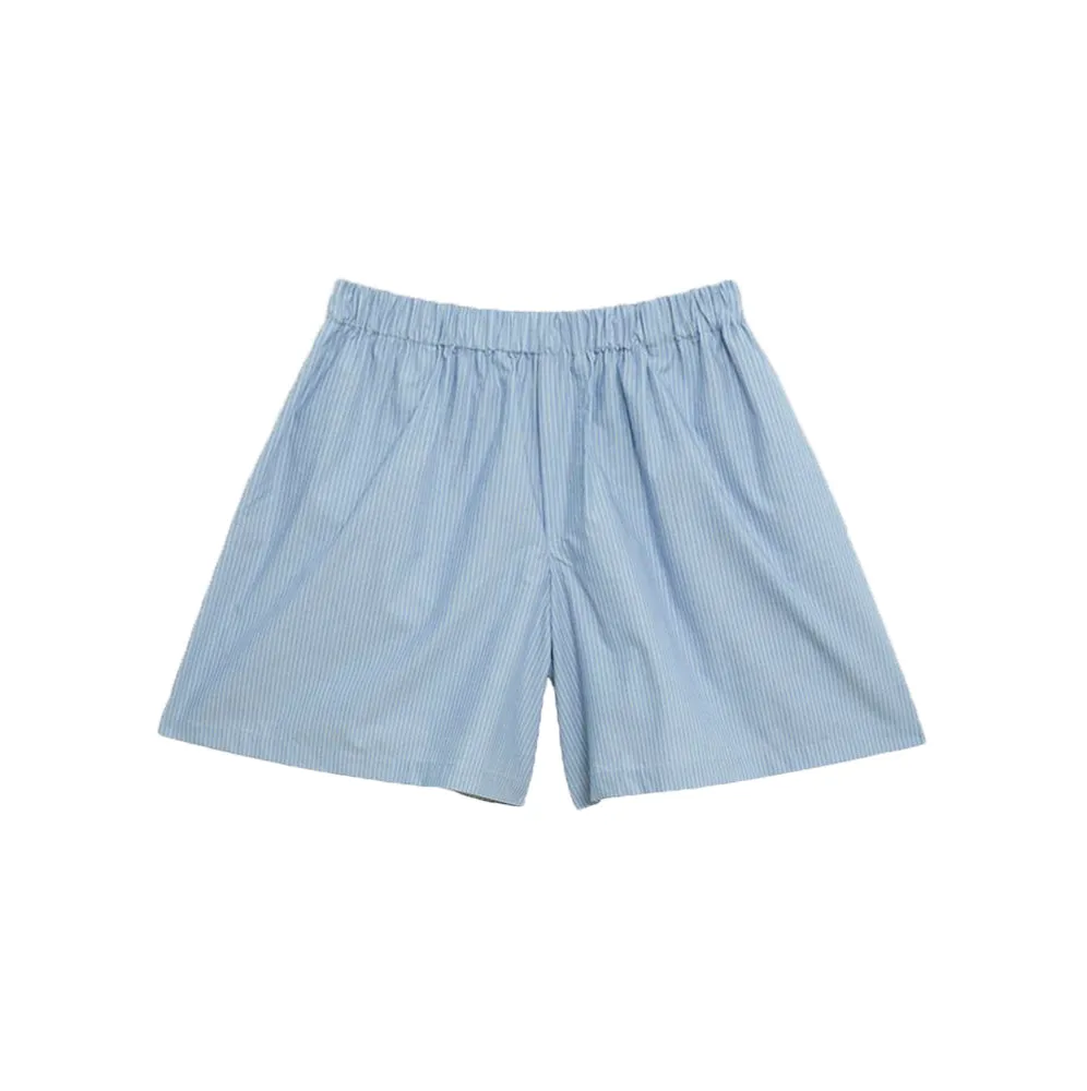CLAUDE SHORTS - BLUE STRIPE sold by Ali Golden