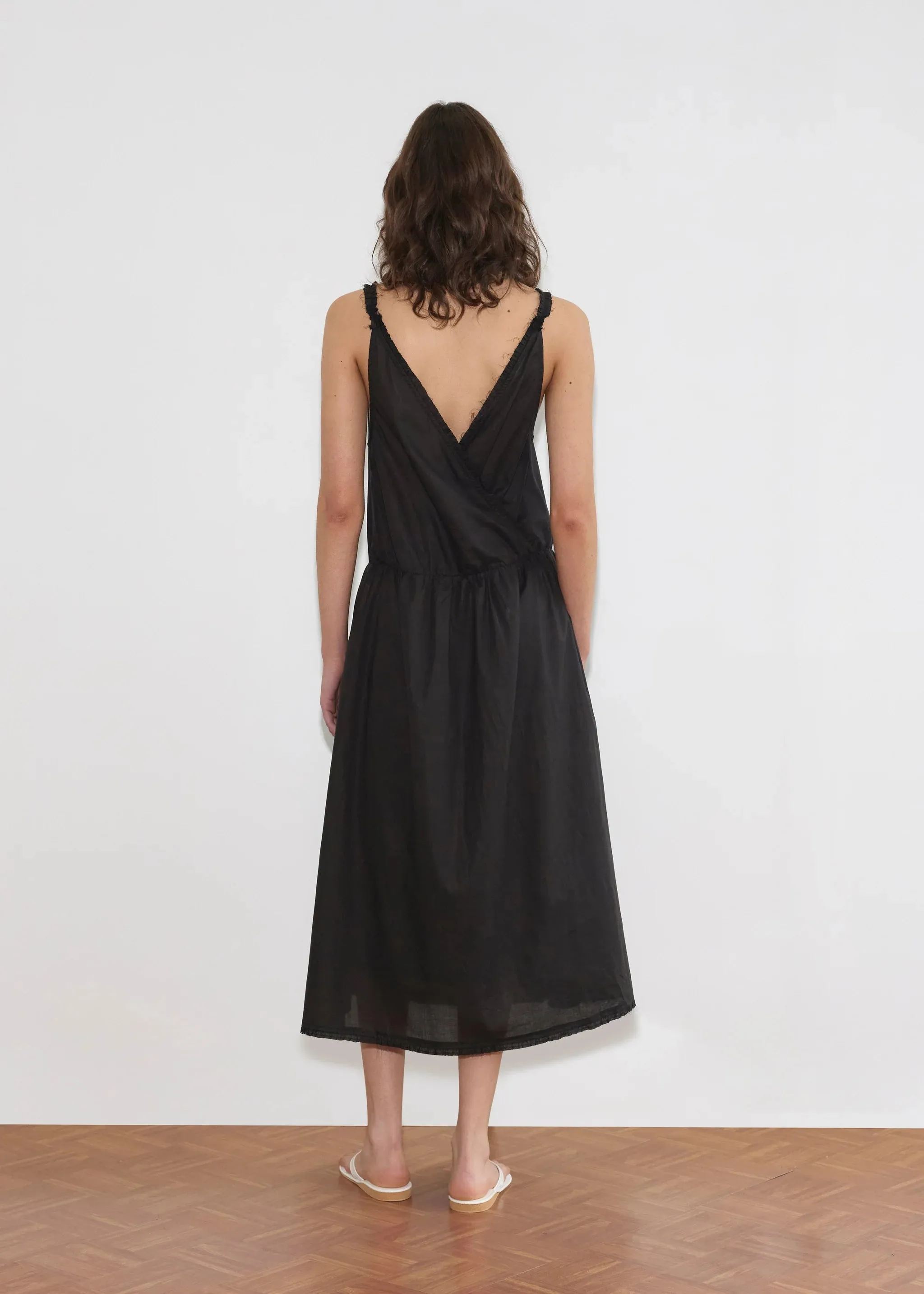 CROSSED DRESS - BLACK sold by Ali Golden product image thumbnail 4