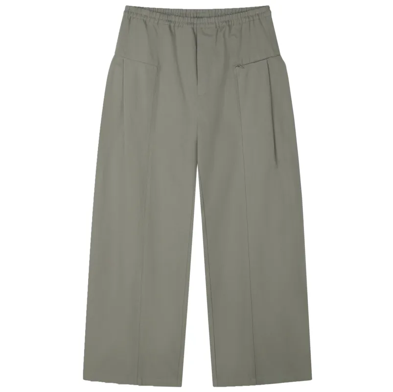 PLEATED PANT - SAGE GREY made by Deiji Studios