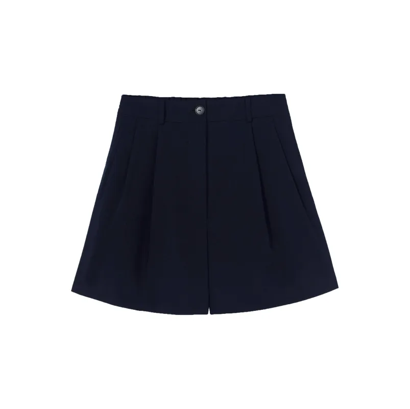TAILORED SHORTS - NAVY made by Cordera